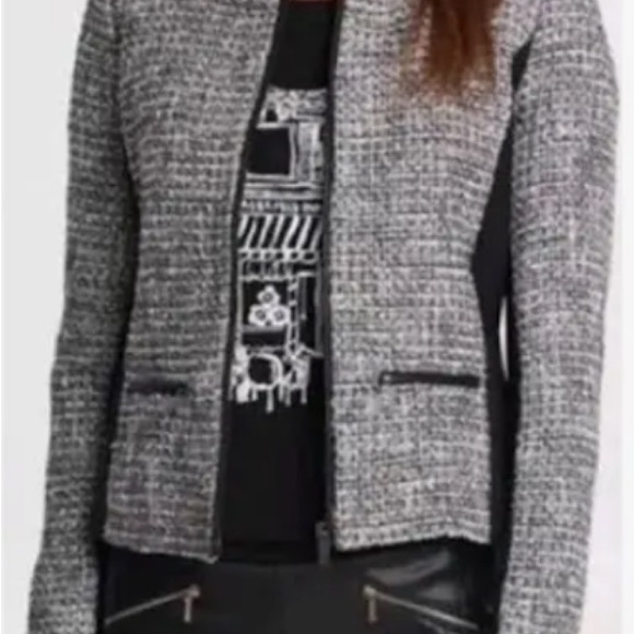 Banana Republic Black and White Tweed Jacket - Picture 7 of 7